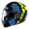 Kask integralny HJC CS-15 MARTIAL BLACK/BLUE/YELLOW niebieski żółty fluo czarny