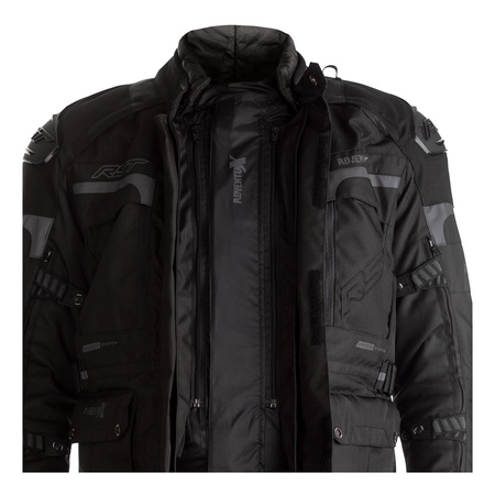 Kurtka tekstylna RST PRO SERIES ADVENTURE X CE BLACK czarny