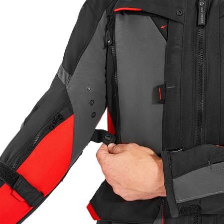 Kurtka tekstylna SHIMA HERO 2.0 MEN RED czarny szary czerwony