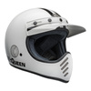 Kask cross BELL MOTO3 ECE6 SMQ AGS WHITE/BLACK biały czarny