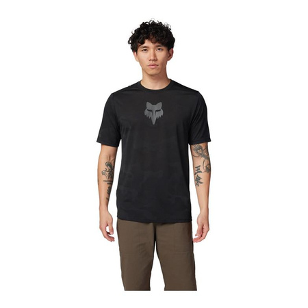 Koszulka rowerowa FOX RANGER TRU DRI BLACK czarny