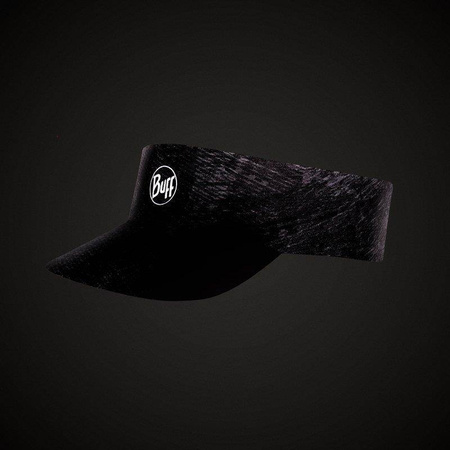 Czapka z daszkiem BUFF PACK RUN VISOR COOLNET UV RUSH GRAPHITE