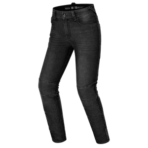 Jeansy motocyklowe damskie SHIMA RIDGE LADY BLACK czarny