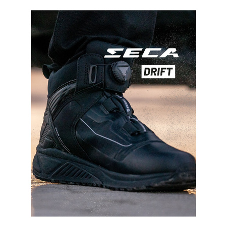 Buty krótkie SECA DRIFT BLACK czarny
