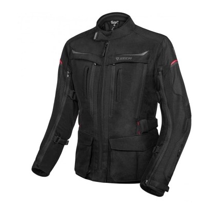 Kurtka tekstylna damska SECA DISCOVERY LADY BLACK czarny