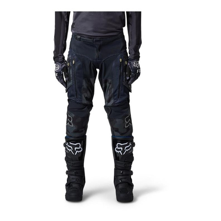 Spodnie cross FOX RANGER AIR OFF ROAD BLACK CAMO czarny szary