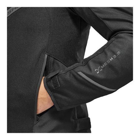 Kurtka tekstylna SHIMA X-MESH 2.0 BLACK czarny