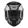 Kask integralny AXXIS FENIX ANGRY FACE B2 MATT czarny szary