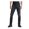 Jeansy motocyklowe PANDO MOTO KARL DEVIL 9 BLACK czarny