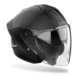 Kask otwarty AIROH H21 COLOR BLACK MATT czarny mat