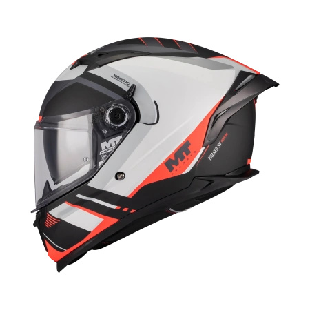 Kask integralny MT BRAKER SV INCEPTION RED/GREY/BLACK czerwony szary czarny