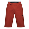 Spodenki rowerowe FOX RANGER W/LINER RUST bordowy