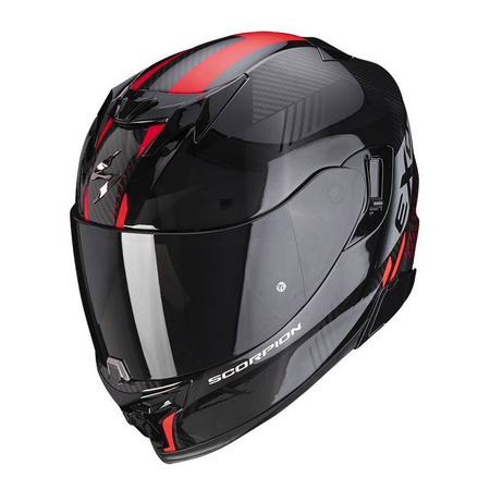 Kask integralny SCORPION EXO-520 AIR LATEN BLACK/RED czarny czerwony