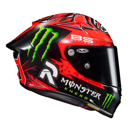 Kask integralny HJC RPHA1 QUARTARARO BLACK/RED czarny czerwony