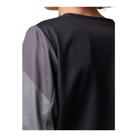 Bluza cross dziecięca FOX JUNIOR 180 XPOZR PEWTER czarny szary żółty fluo