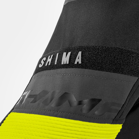 Kurtka tekstylna SHIMA SOLID 2.0 FLUO czarny żółty fluo