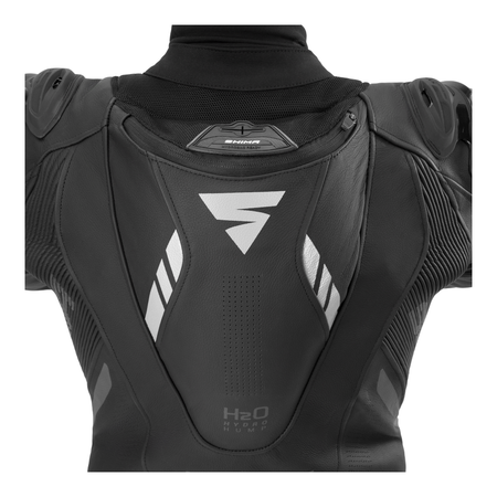 Kombinezon jednoczęściowy SHIMA HYPER RS BLACK/WHITE czarny biały