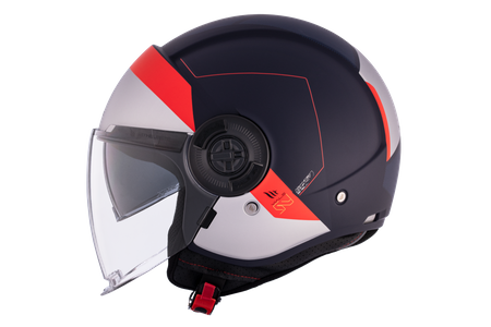 Kask otwarty MT VIALE SV S 68 UNIT MATT BLUE/RED niebieski czerwony