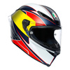 Kask integralny AGV CORSA R SUPERSPORT BLUE/WHITE/RED niebieski czerwony żółty biały