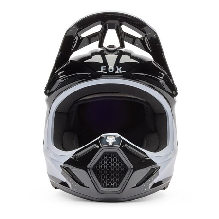 Kask cross FOX V3 TINE BLACK czarny