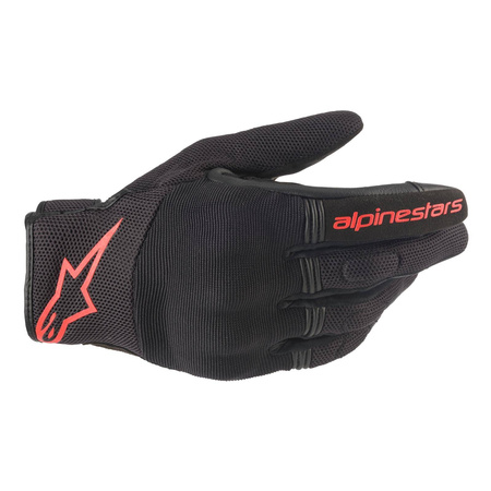 Rękawice miejskie ALPINESTARS COPPER BLACK/FLUO RED czarny czerwony fluo