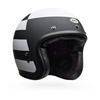 Kask otwarty BELL CUSTOM 500 ECE6 PARLOR MATTE BLACK WHITE czarny biały