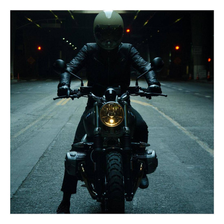 Kurtka skórzana SPIDI GARAGE BLACK czarny