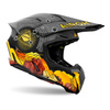 Kask cross AIROH TWIST 3 ADVENTURE MATT szary pomarańczowy zielony