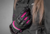 Rękawice miejskie damskie SHIMA RUSH LADY PINK czarny różowy