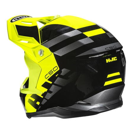 Kask cross HJC C50 MIRAGE YELLOW/BLACK żółty czarny