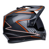 Kask integralny BELL MX-9 ADVENTURE MIPS DALTON BLACK/ORANGE czarny szary pomarańczowy