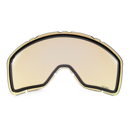 Gogle snowboardowe IMX PEAK BLACK MATT/BLACK SZYBA PODWÓJNA GREEN IRRIDIUM + BROWN czarny