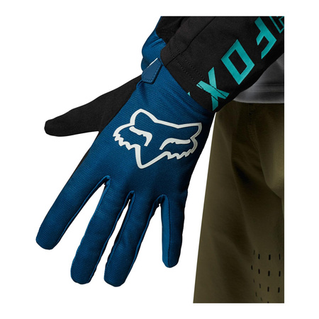 Rękawiczki rowerowe FOX RANGER DARK INDIGO granatowy czarny biały