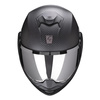 Kask szczękowy SCORPION EXO-TECH EVO CARBON SOLID MATT BLACK czarny mat