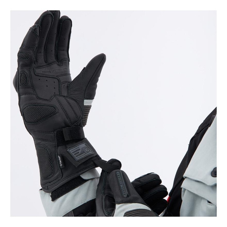 Rękawice szosowo-turystyczne REBELHORN RANGE BLACK/LIGHT GREY czarny szary