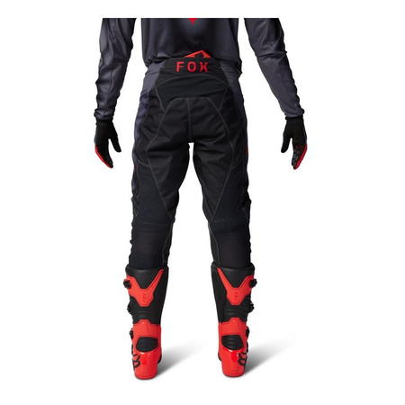 Spodnie cross FOX 180 INTERFERE GREY/RED szary czerwony