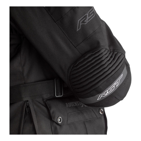 Kurtka tekstylna RST PRO SERIES ADVENTURE X CE BLACK czarny