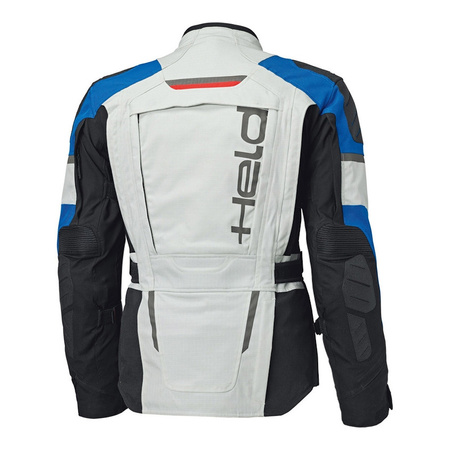 Kurtka tekstylna HELD CARESE 3  GREY/BLUE szary niebieski