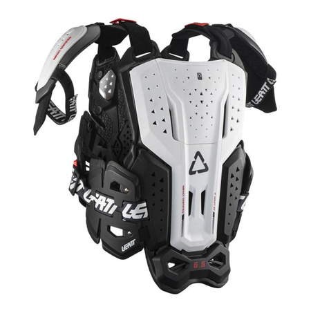 Buzer LEATT CHEST PROTECTOR 6.5 PRO WHITE czarny biały