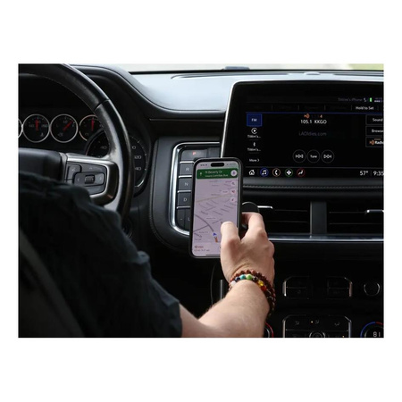 Podstawa QUAD LOCK w kratkę wentylacyjną samochodu czarny