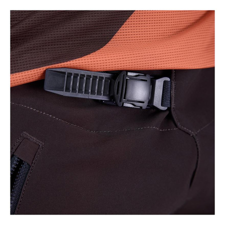 Spodnie rowerowe FOX FLEXAIR ELEVATED COCOA brązowy