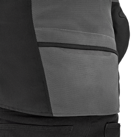 Kurtka tekstylna SHIMA RUSH 2.0 VENTED FLUO szary żółty fluo czarny