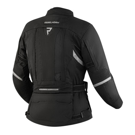 Kurtka tekstylna damska REBELHORN HARDY II LADY BLACK czarny