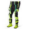 Spodnie cross FOX 180 MONSTER BLACK czarny zielony fluo