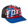 Czapka z daszkiem FOX RED WHITE AND TRUE SNAPBACK ROYAL BLUE niebieski czerwony biały