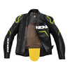 Kurtka skórzana SPIDI EVORIDER 2 BLACK/YELLOW FLUO czarny żółty fluo