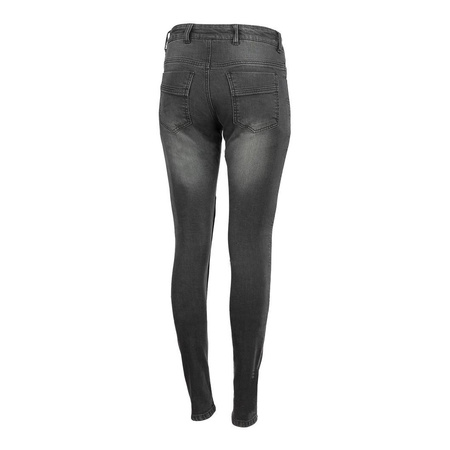 Jeansy motocyklowe damskie SECA ATHENA BLACK czarny