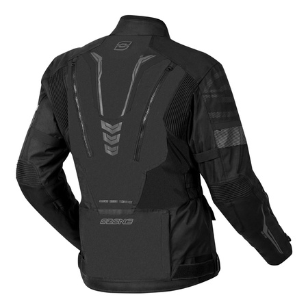Kurtka tekstylna OZONE TOUR III BLACK czarny