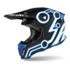 Kask cross Airoh TWIST 2.0 NEON BLUE MATT biały czarny niebieski