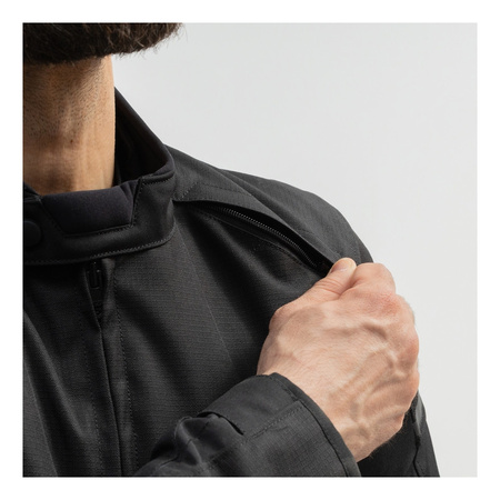 Kurtka tekstylna BROGER GRID BLACK czarny